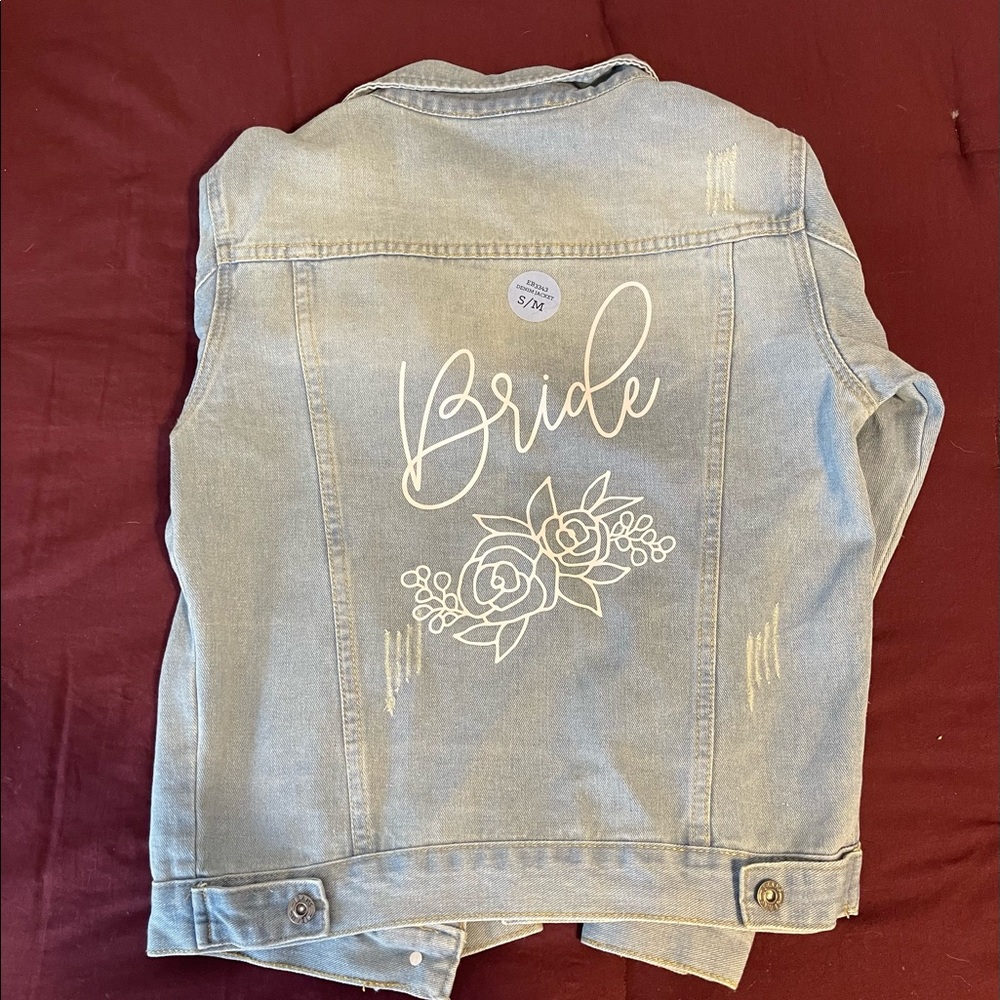Bride Jean Jacket - Picture 2 of 2